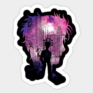 Time Travel Scientist Sticker